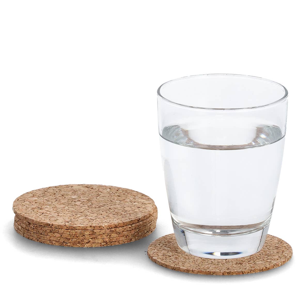 Zeller Present - Wholesale Coasters - Coaster set, 6-piece, cork3