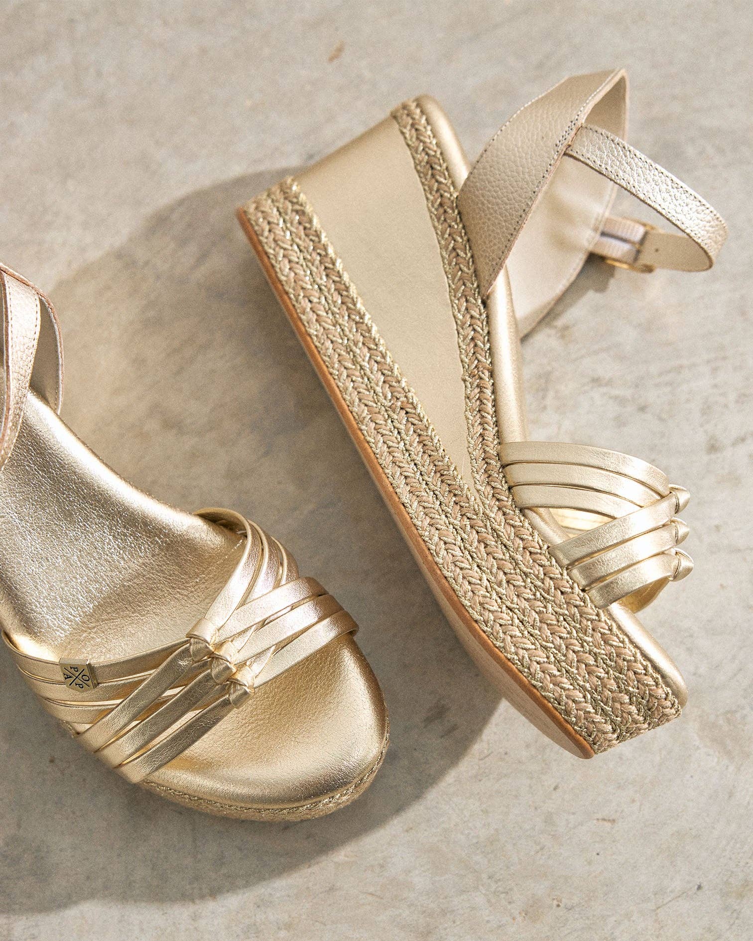 POPA - Wholesale Wedges - Women's - Saphire Gold Wedge3