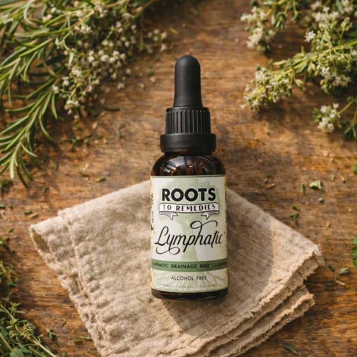 Roots To Remedies – wholesale Oralt tillskott/Vitamin – 2oz Lymfdränering och rengöring örtextrakt0