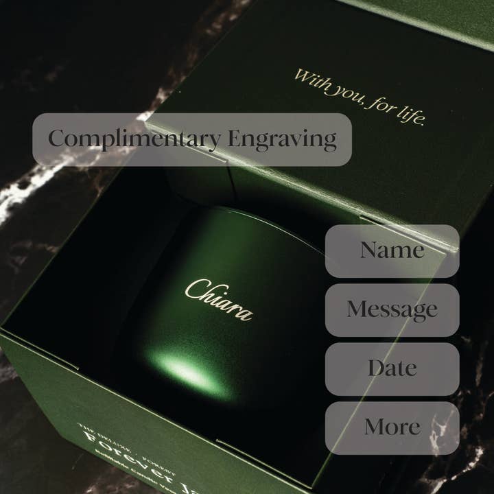 Lunaire – Großhandel Kerze im Glas / gefüllte Kerze – Waldglas + Erste Lichtfarnkapsel5