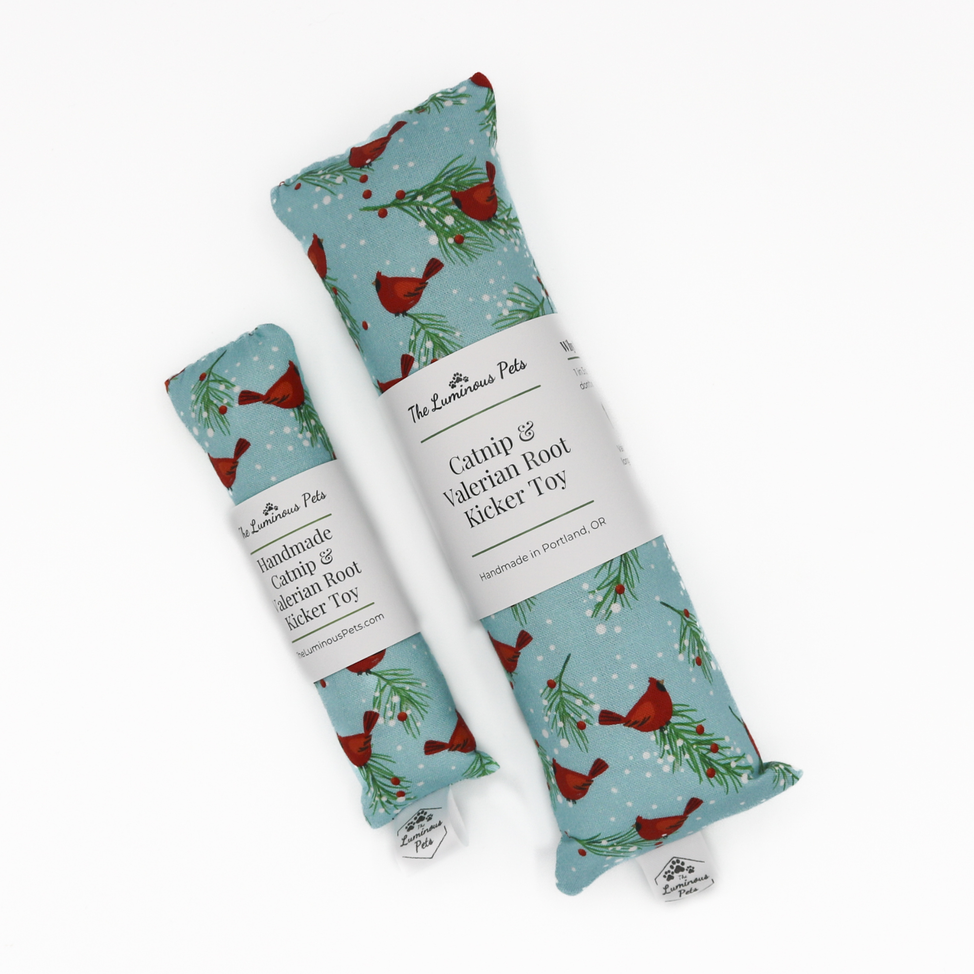 The Luminous Pets - Wholesale Pet Toy - Cat - Catnip with Valerian Root Cat Toy | Cat Kicker | Winter Bird3