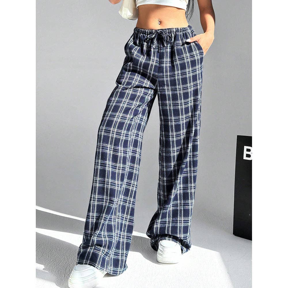 Masyal - Wholesale Pants - Women's - Spring and Autumn Women's High Waist Wide Leg Slim Pants13