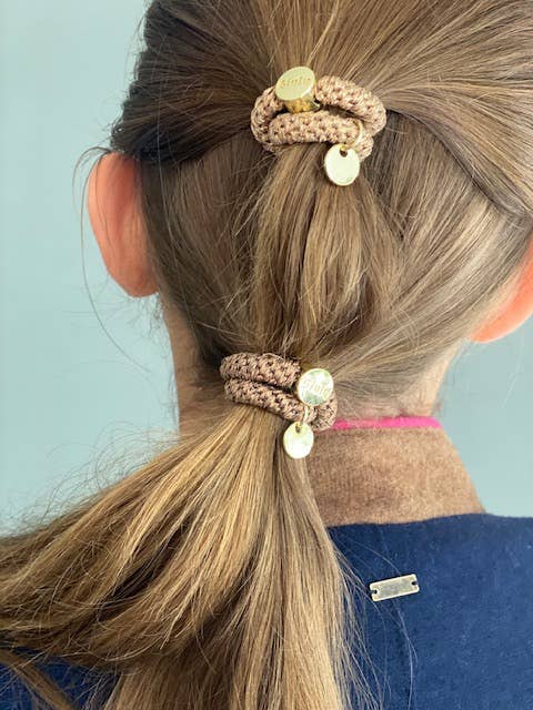 Giulu - Wholesale Hair Tie - Pastel mint scrunchies3