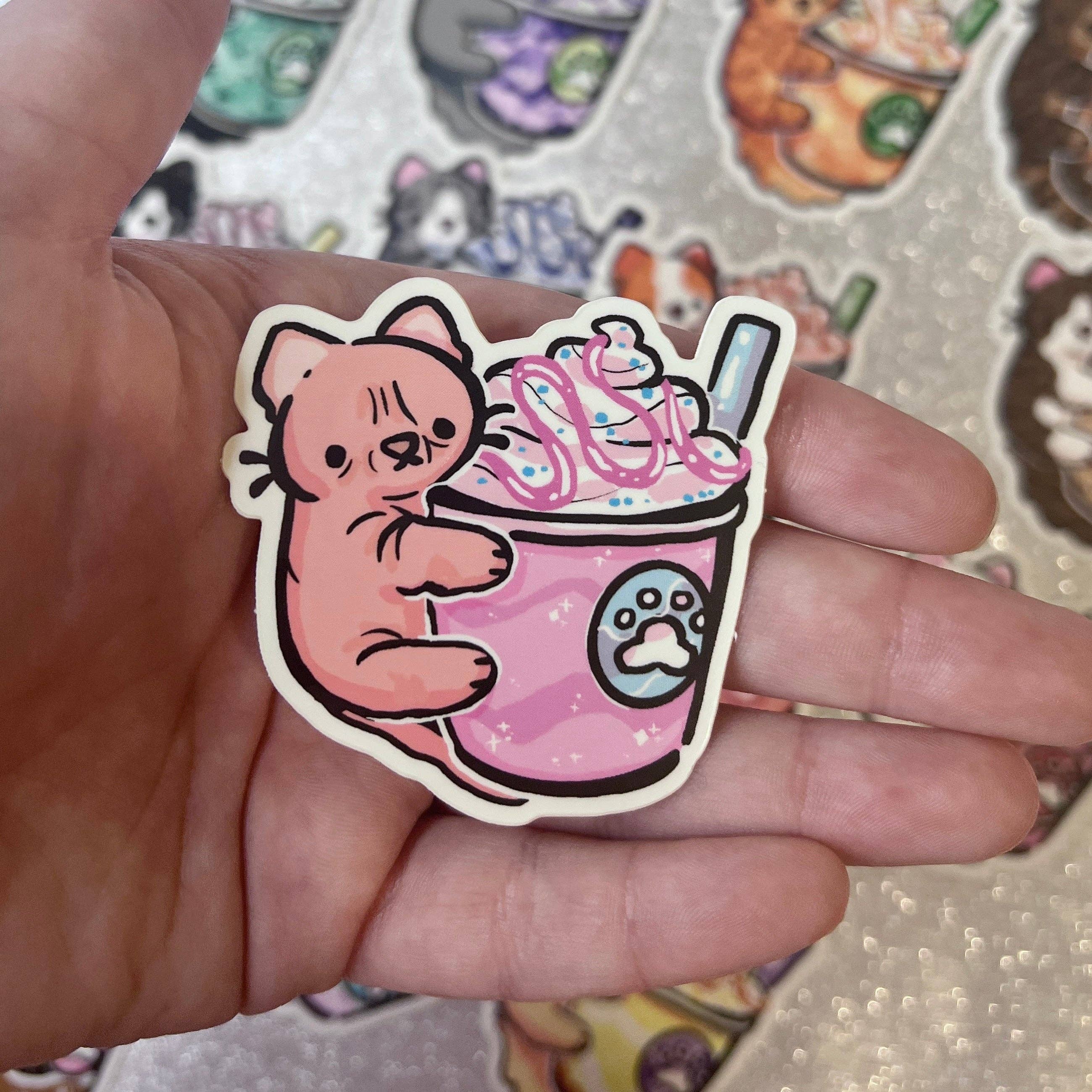 Woolblossom - Wholesale Sticker - Kitty Frappe ~ Stickers13