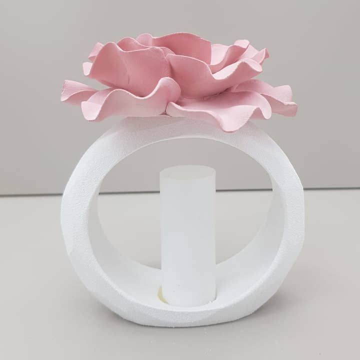 Weiß und Pink Room Scenter With Camellia - Gastgeschenke und Geschenkideen für Hochzeiten für den Großhandel auf Faire0