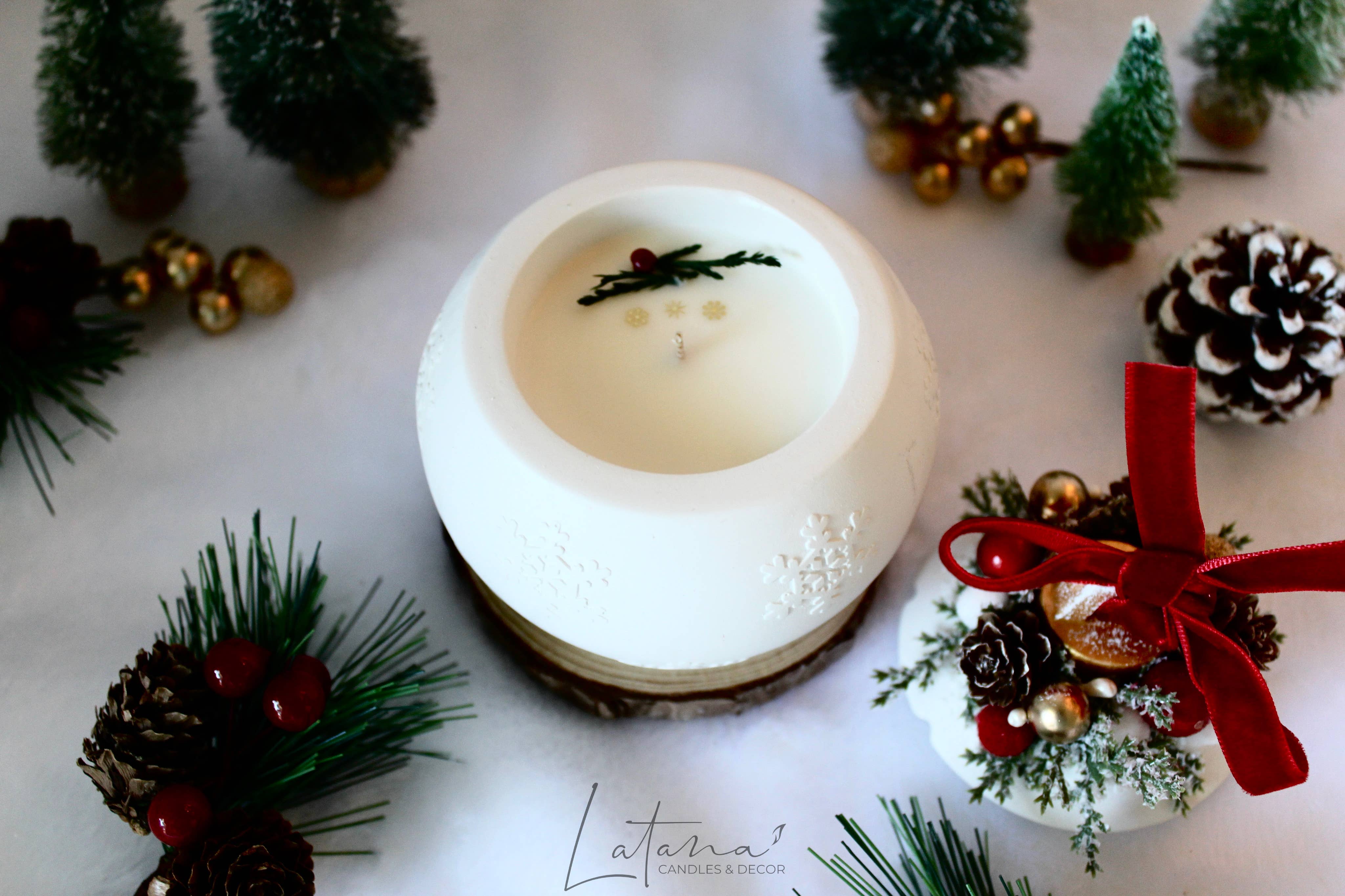 Latana Candles - Wholesale Jar/Filled Candle - Christmas candle | Christmas Ball Jar | Holiday Decor7