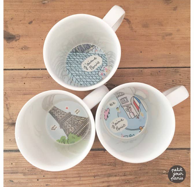 Blue SB912H Mug "Tour Eiffel Champs de Mars" for wholesale on Faire2