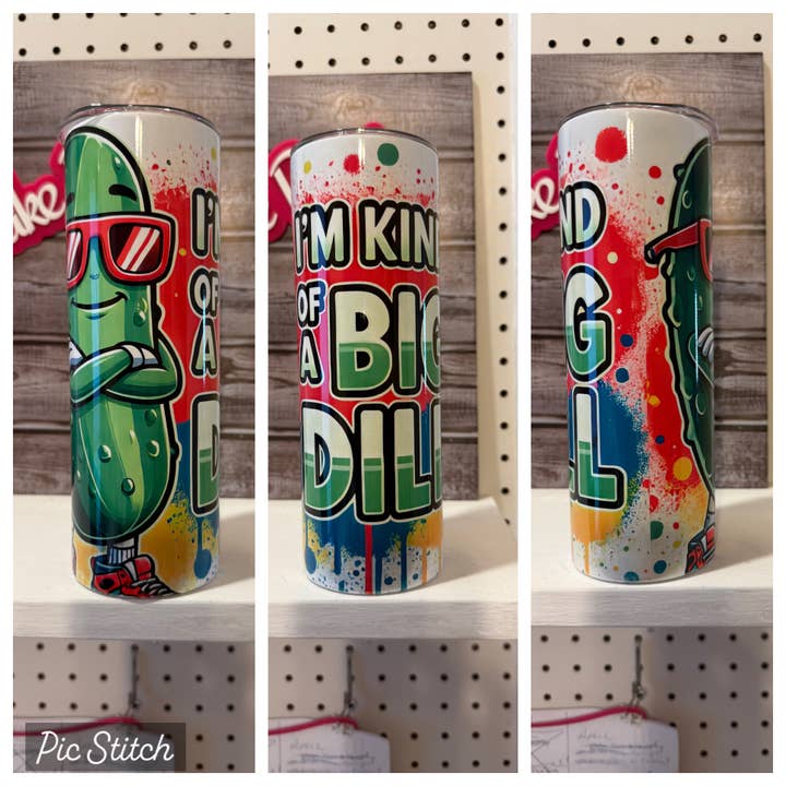 20 oz Tumbler, Pickel Gift, I'm Kind of a Big Deal Mug for wholesale by LakeDazes