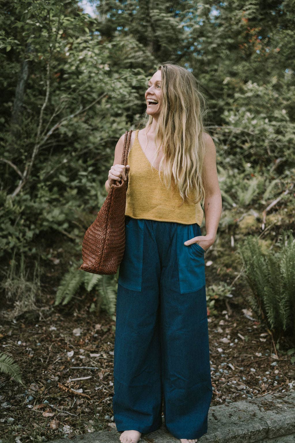 Happy French Gang - Wholesale Tote Bag - Women's - Narmada Tan Bag6