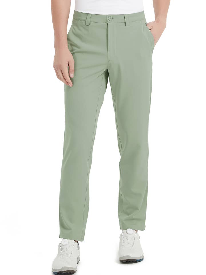 Qing Dao Lai Si Ma Te Fang Zhi You Xian Gong Si - Wholesale Pants - Men's - Men's Stretch Tech Performance Golf Pants Solid & Printed