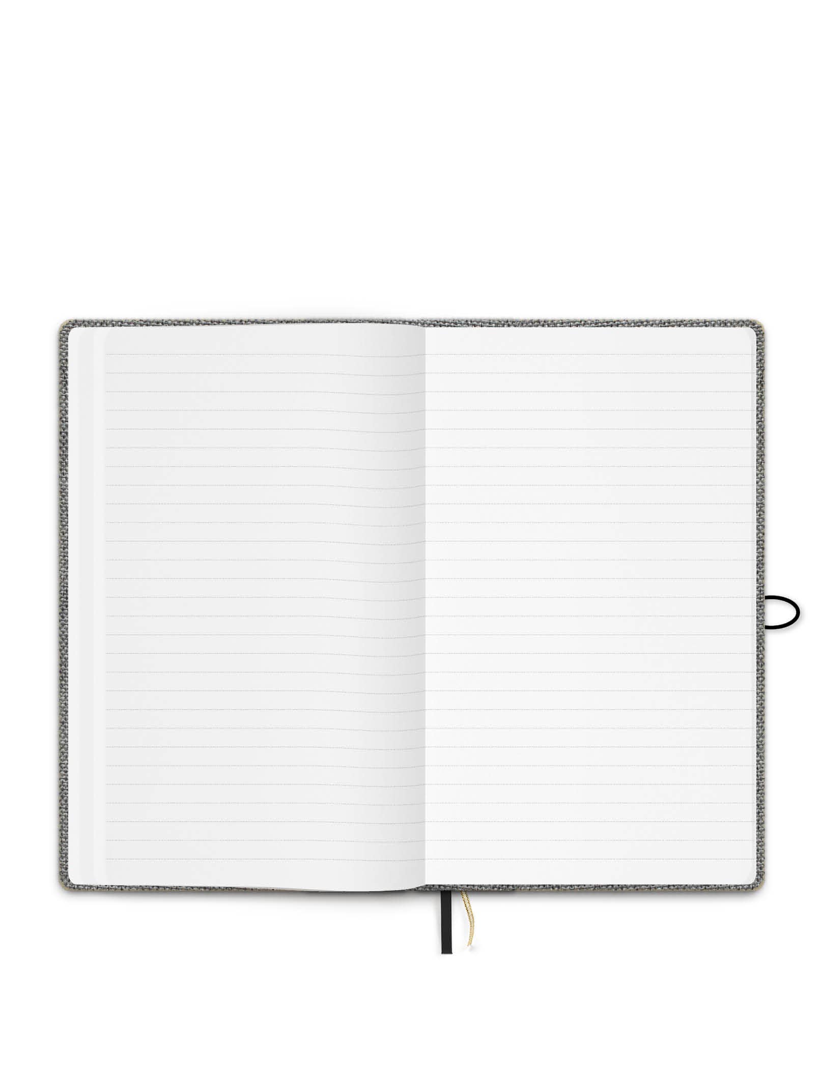 Tinne Mia - Wholesale Notebook - Notebook with button - linen - Moss Agate - FSC Mix8