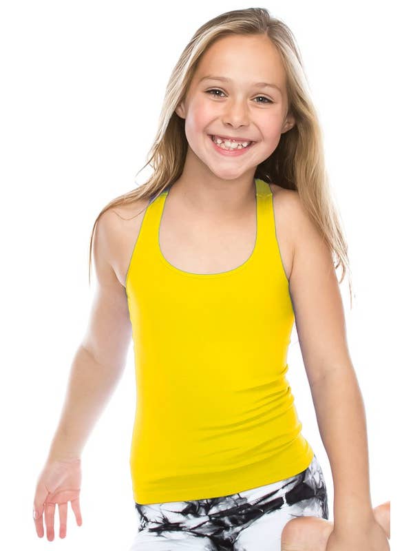 KurveShop - Wholesale Tank Top - Kids - KIDS JERSEY RACERBACK TANK16