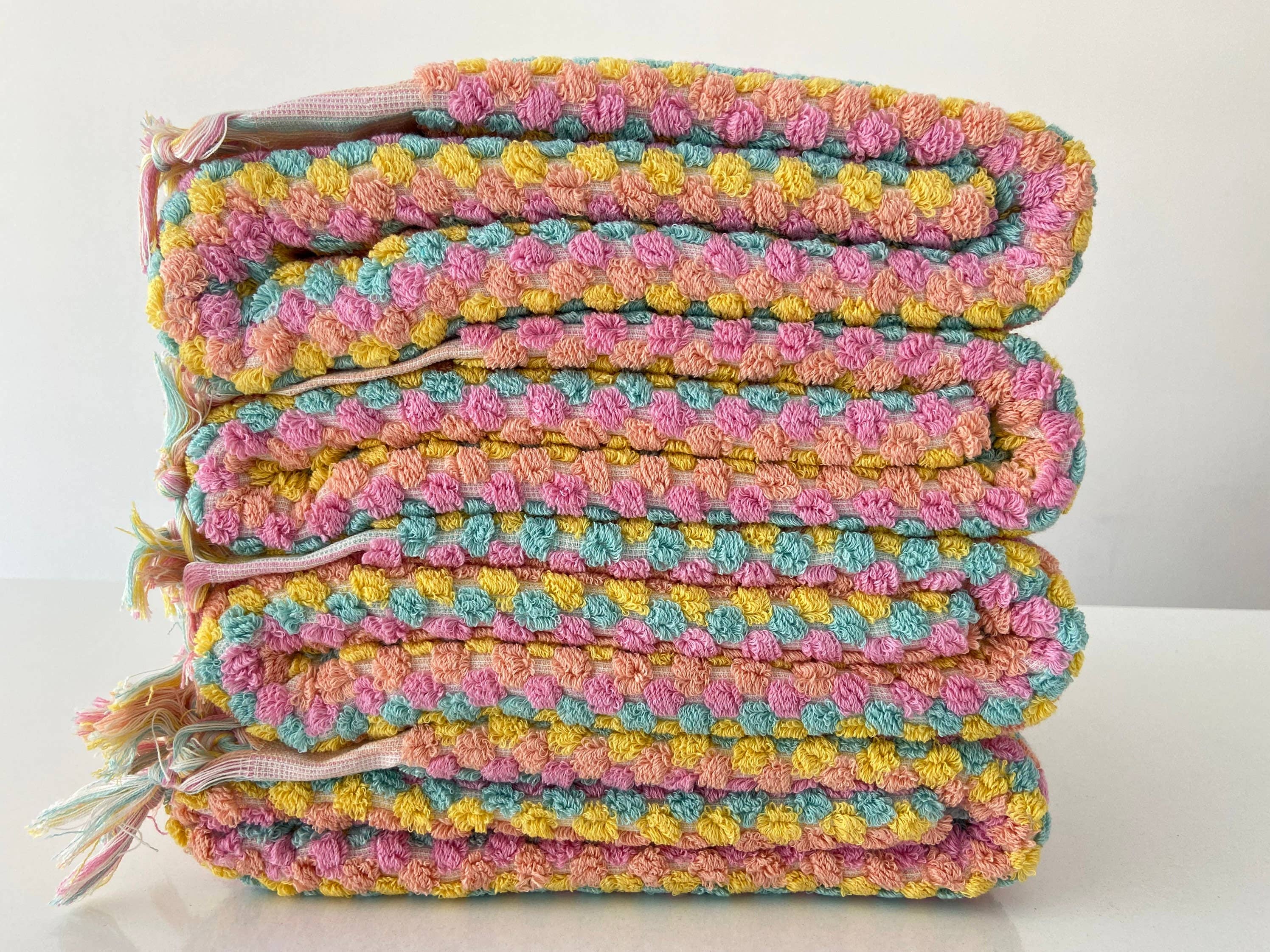 YURTLUS - Vendita all'ingrosso Asciugamani da bagno - Asciugamano da bagno 36x 70, telo da spiaggia, asciugamano morbido spesso, asciugamano da bagno 36x 70, telo da spiaggia, asciugamano morbido spesso, organico, bolla da bagno - Multicolor 1 3