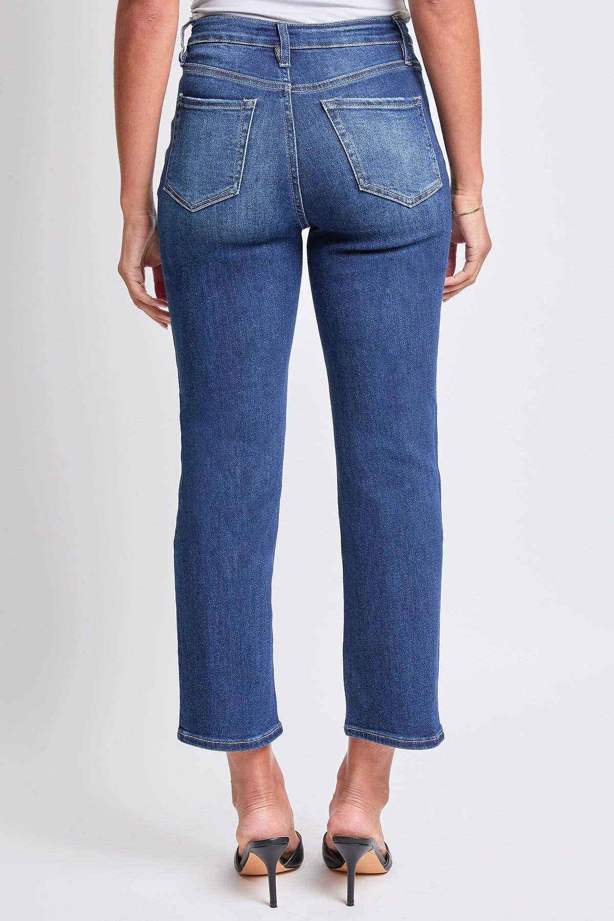 YMI - Wholesale Jeans - Women's - Luxe High Rise Vintage Stretch Straight Leg Jeans-P02716030