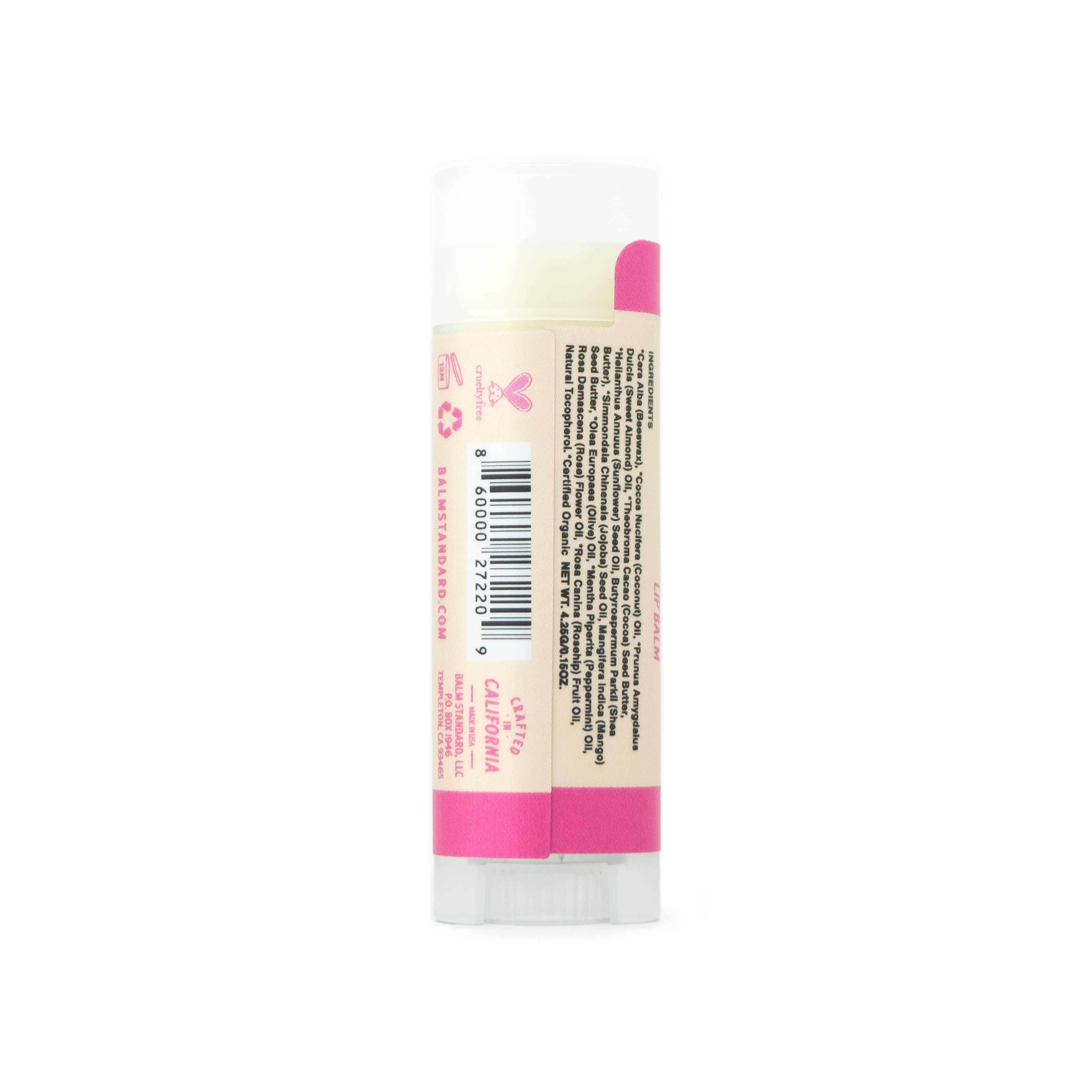 Balm Standard - Wholesale Lip Balm - Lip Balm - Rose Petal & Mint 10 Pack ( Box Refill as well)2