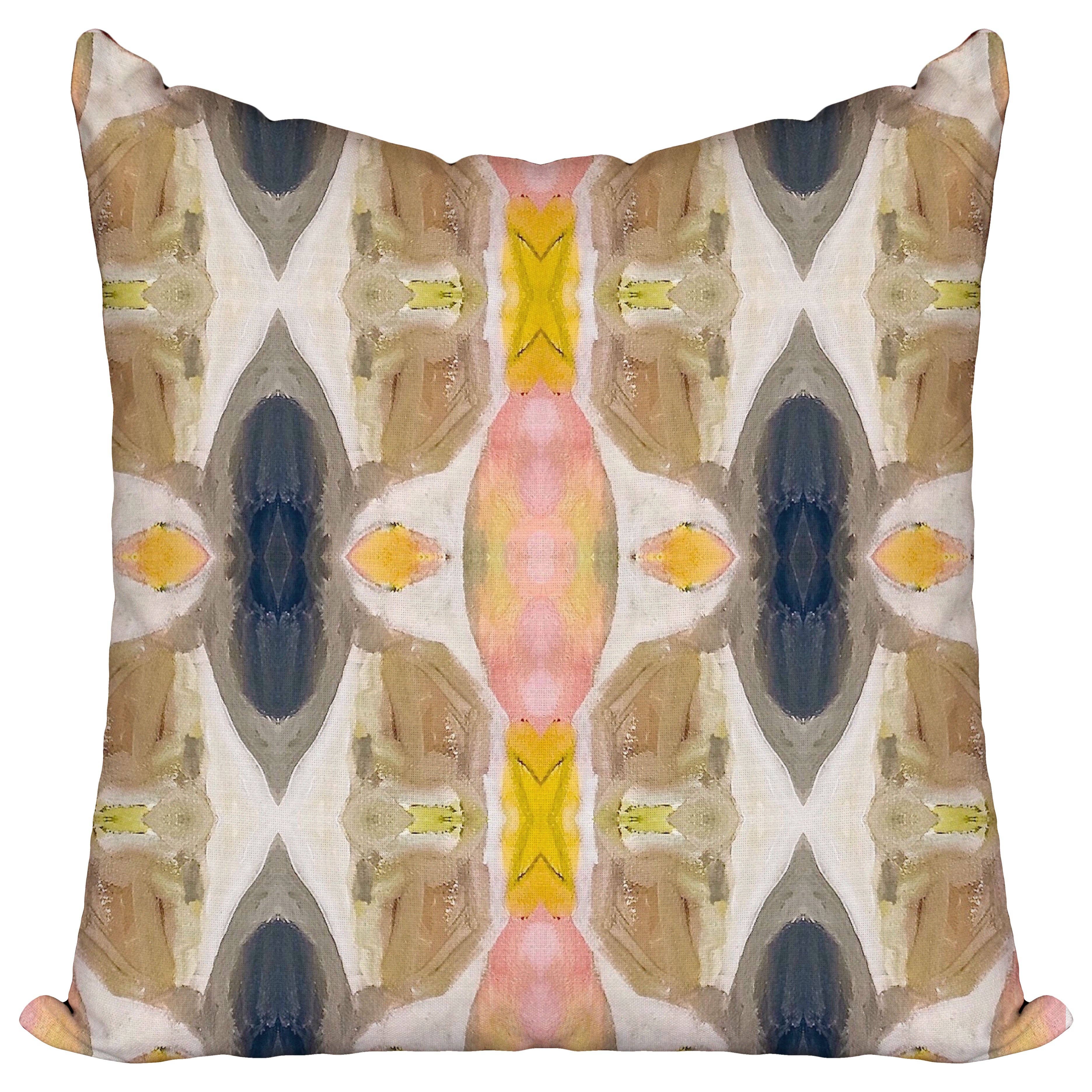 Windy O'Connor Art & Home - Wholesale Throw Pillow Cover - Blush Topaz Pillow0