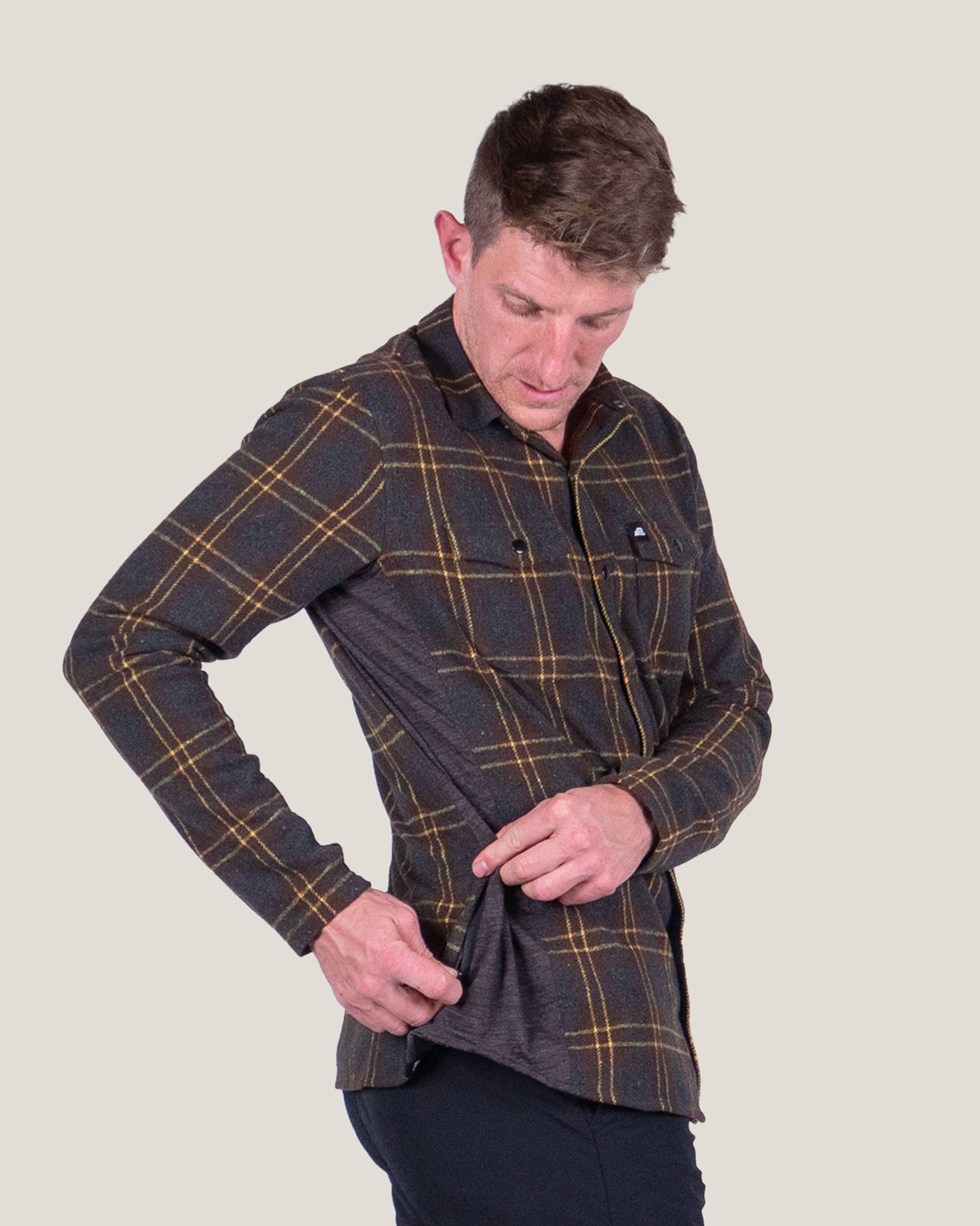 Belong Designs - Wholesale Button Down Shirt - Men's - Men's Deadline Tek Flannel (Restock Coming soon, 12/10)20