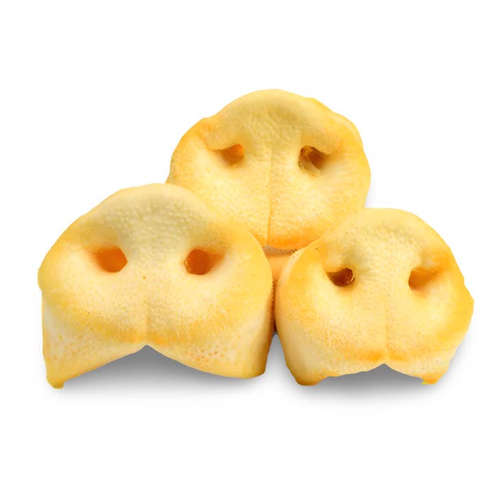 Pig Snouts | All-Natural Dog Chews (25/Bag) for wholesale by Jojo Modern Pets