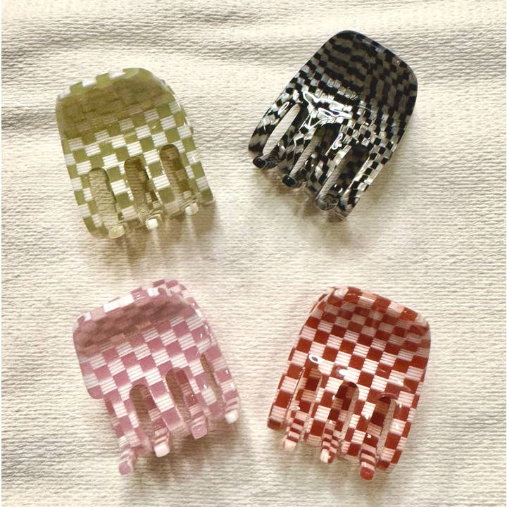 Ellipsis Goods - Wholesale Hair clip – Women’s - Merlot Everday Mini Claw2