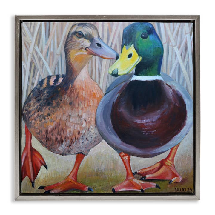 Stupell Industries - Wholesale Wall Sign - Mallard & Brown Ducks - Framed Wall Art25