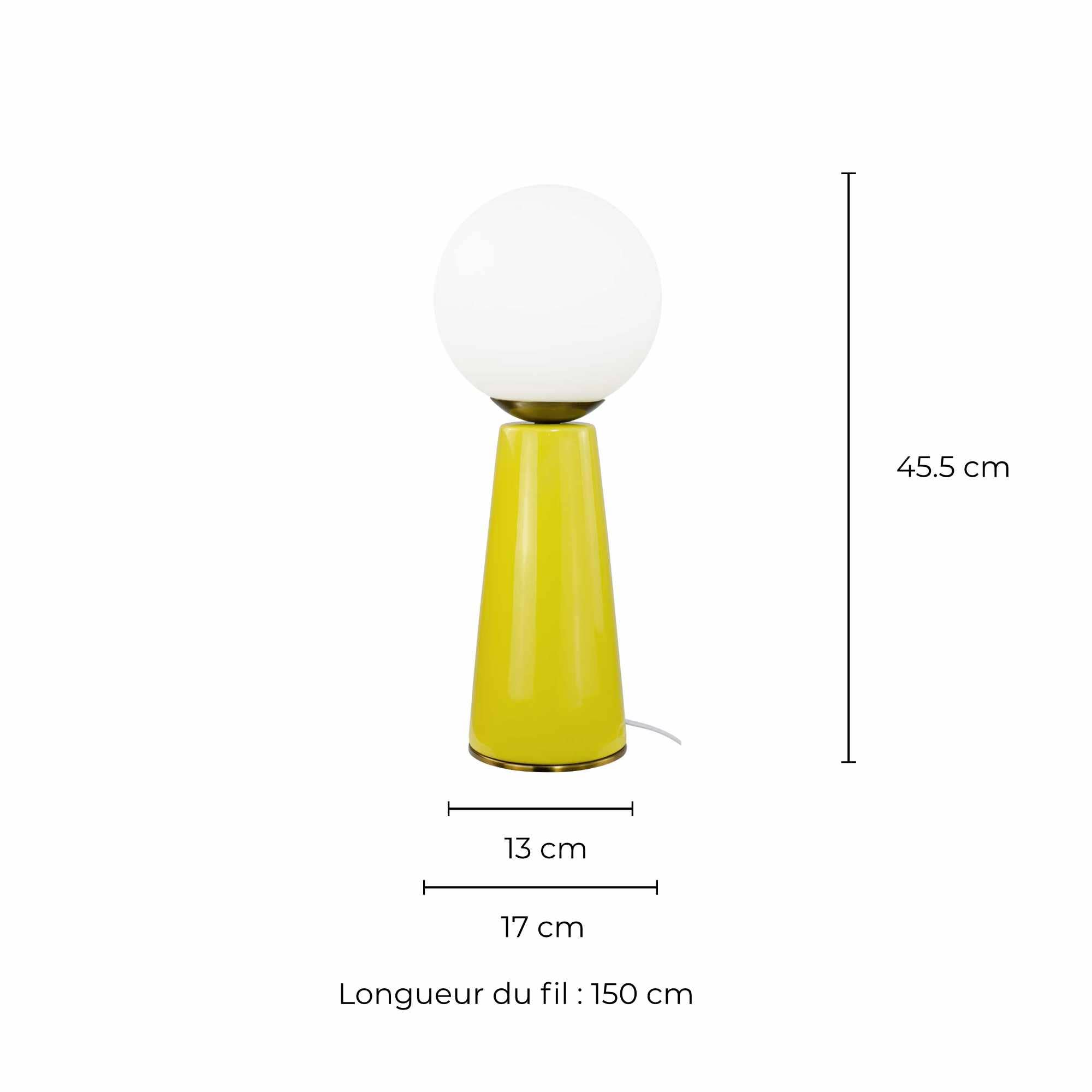 C-Création – Candeeiro de chão por atacado – Candeeiro de mesa em cerâmica colorida, vidro e metal Colyne11