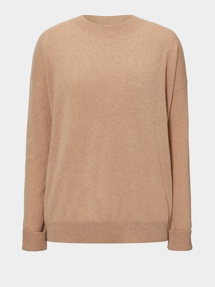 Winser London - Wholesale Knit Sweater - Women's - Audrey Cashmere Boyfriend Jumper