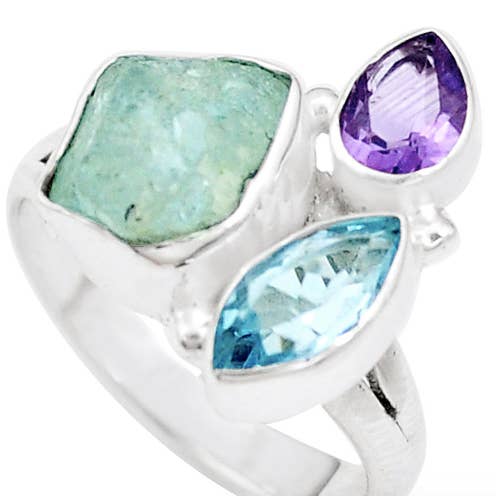 Bague “Lucidité et Confiance” pour la vente par KARMA YOGA SHOP