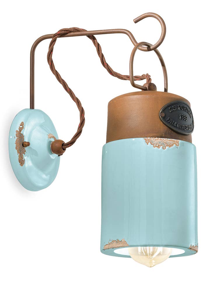 Lámpara de pared - Colección Retrò - INDUSTRIAL - C1621 para venta al por mayor de Ferroluce srl