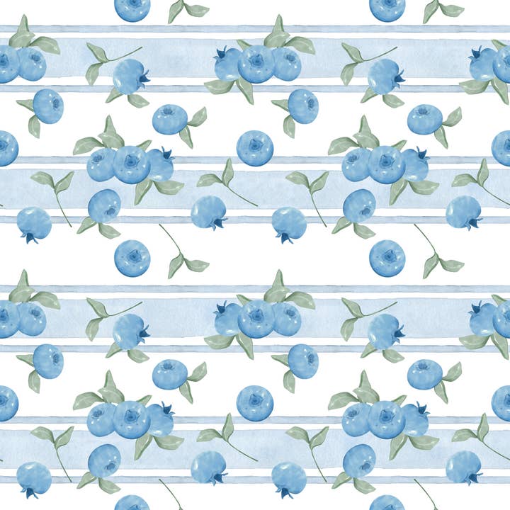 Création cocolyly inc. - Wholesale Pacifier Clip - Baby - Attache-suce bleuets en mousseline de bambou5