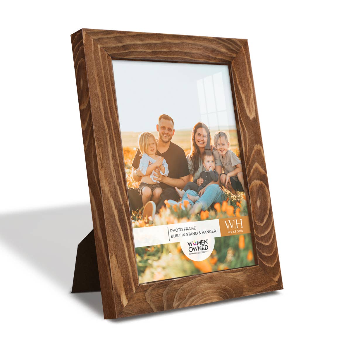 Wexford Home - Wholesale Picture Frame - Photo Frame, Real Wood with Wood Grain, Walnut14