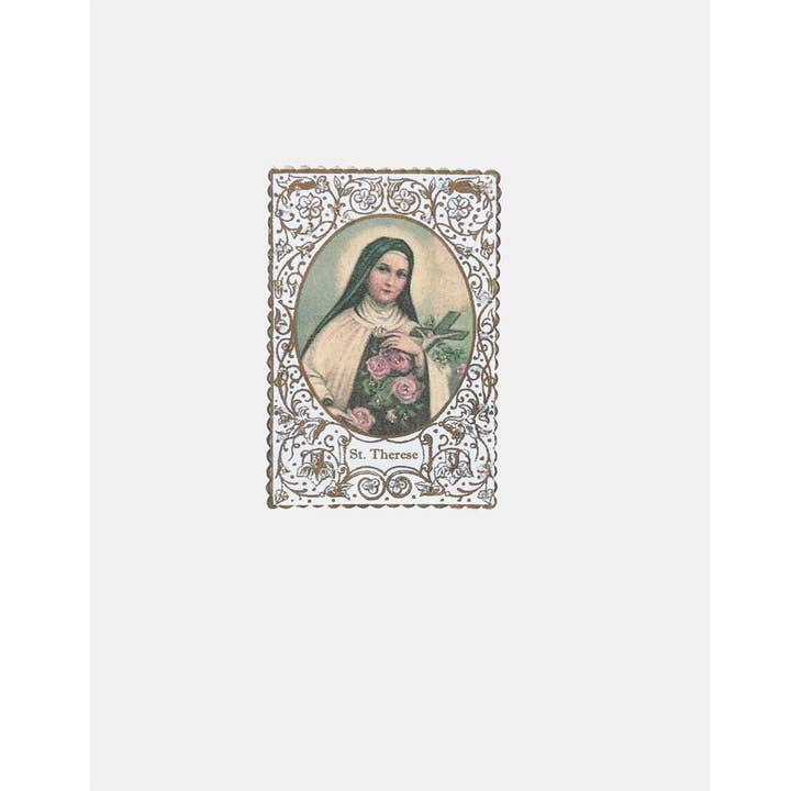lumia designs - Wholesale Religious Card - Saint Therese Card