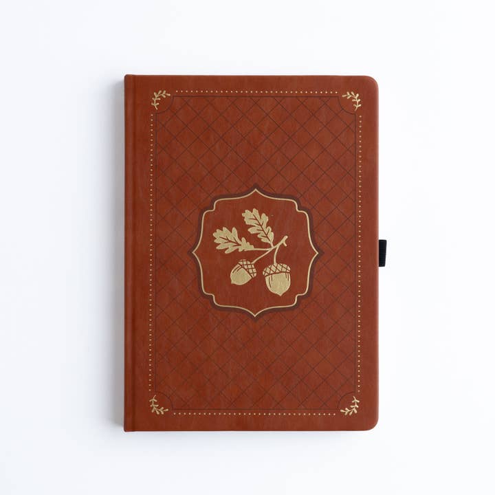Archer and Olive - Wholesale Notebook - B5 Acorns Dot Grid Notebook
