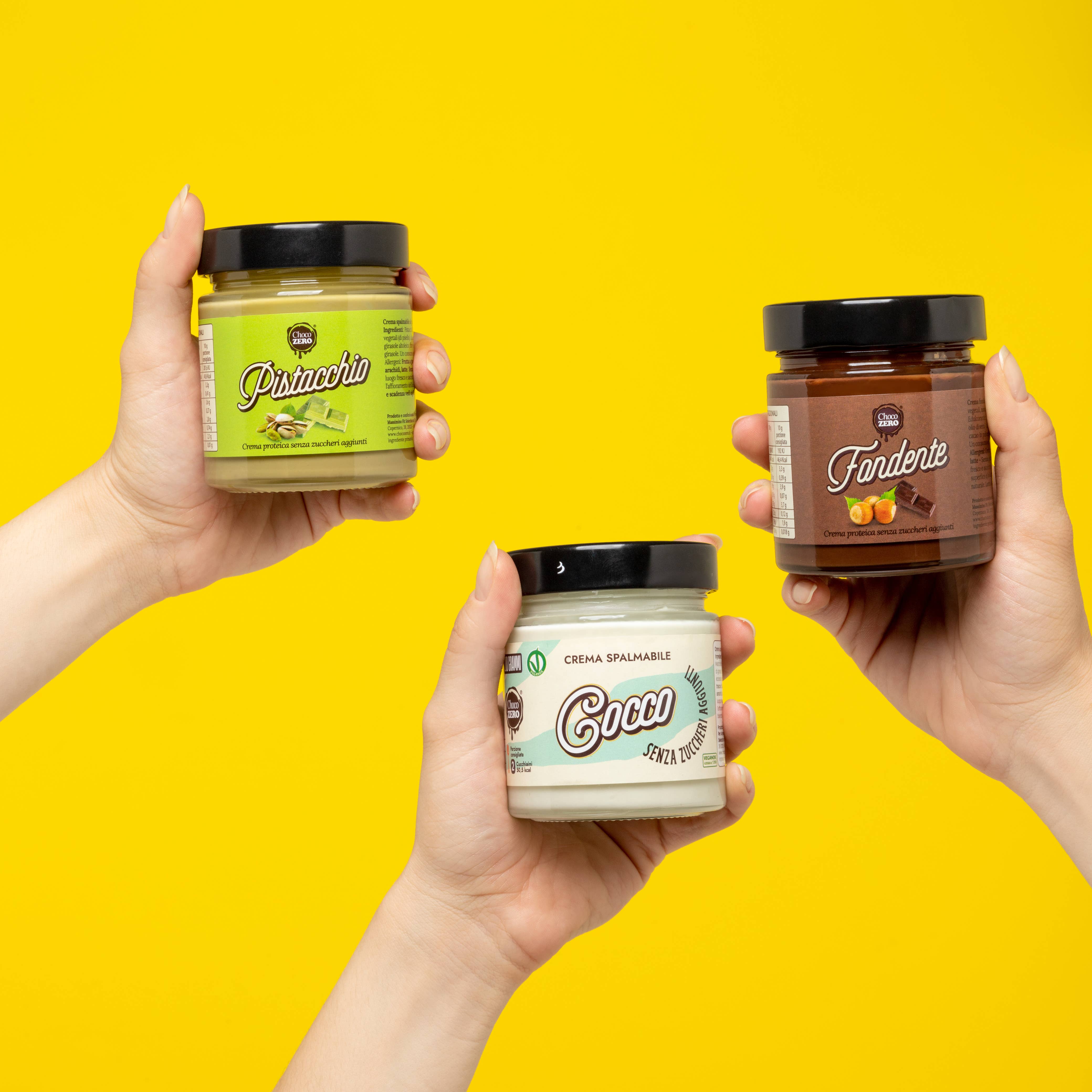 Choco Zero – wholesale Nut butter – Sugar-free protein cream italymade dark chocolate3