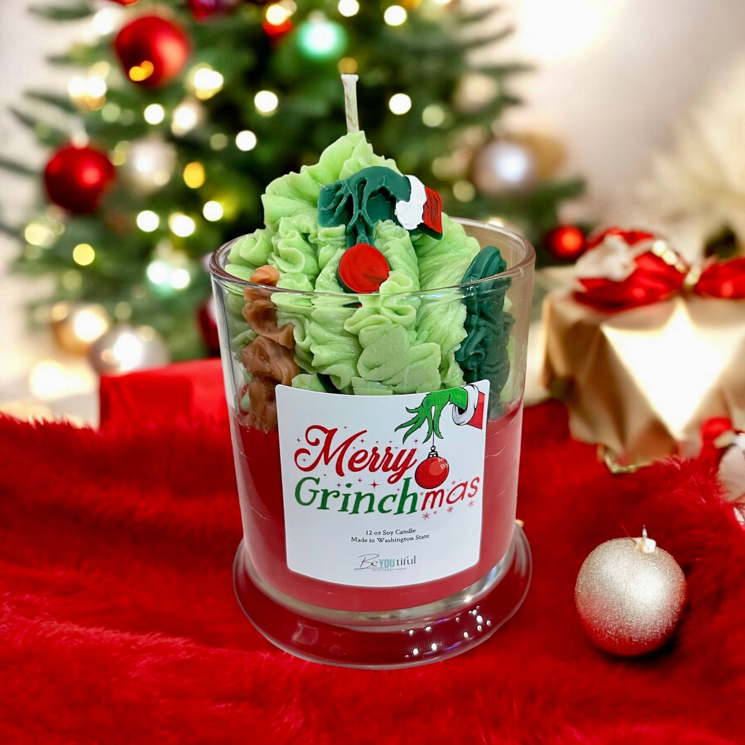 BeYOUtiful Bath* Body * Burn - Vendita all'ingrosso Candele regalo - Candela Dessert Buon Grinchmas
