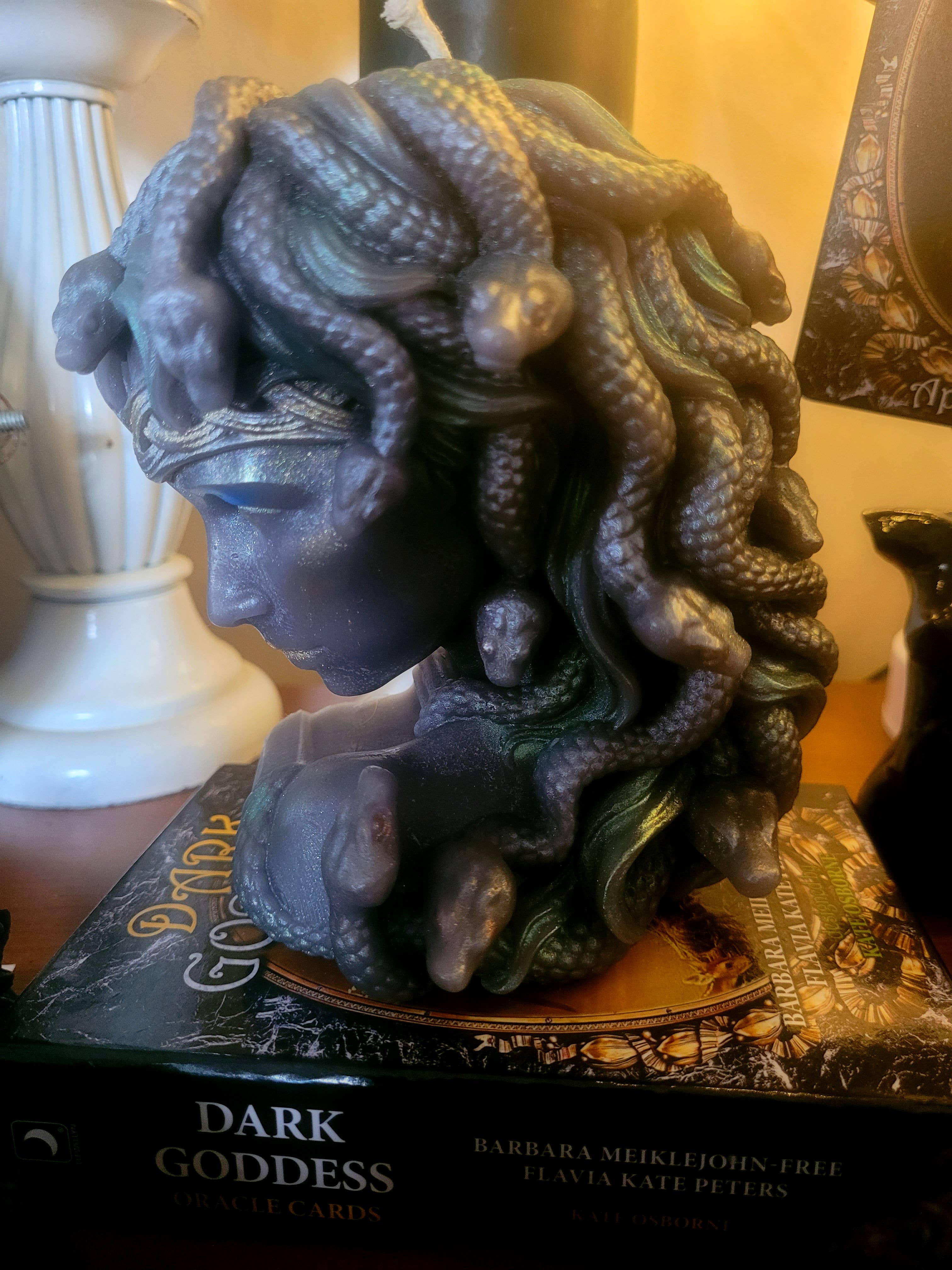 Radiant Angel Candle Co - Venta al por mayor Velas de diseño llamativo - Vela Medusa4