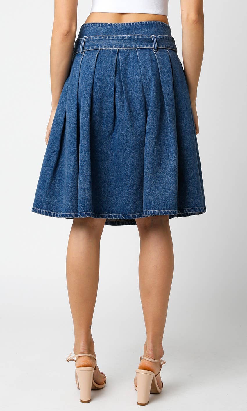 Ingrid Denim Skirt for wholesale on Faire2