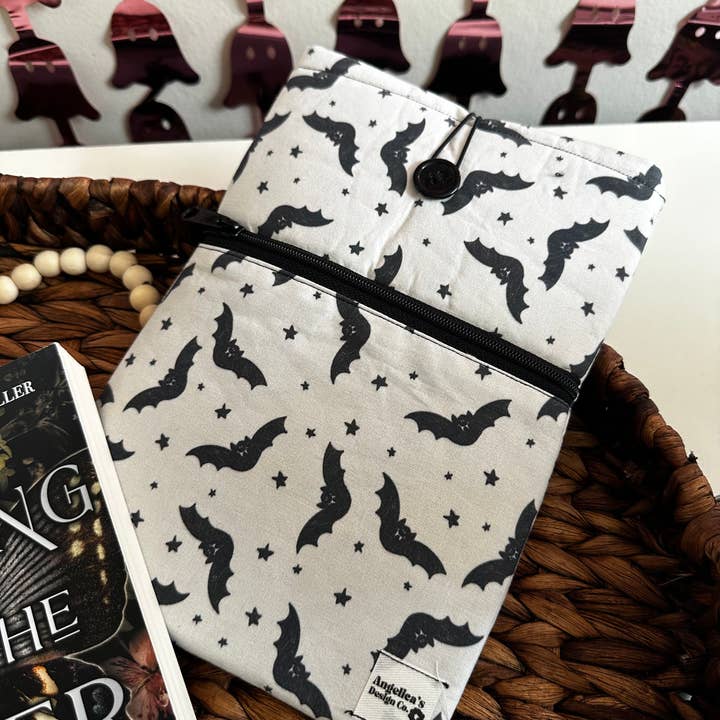 SHE'S A BATTY booksleeve for wholesale by Angelica’s Design Co.