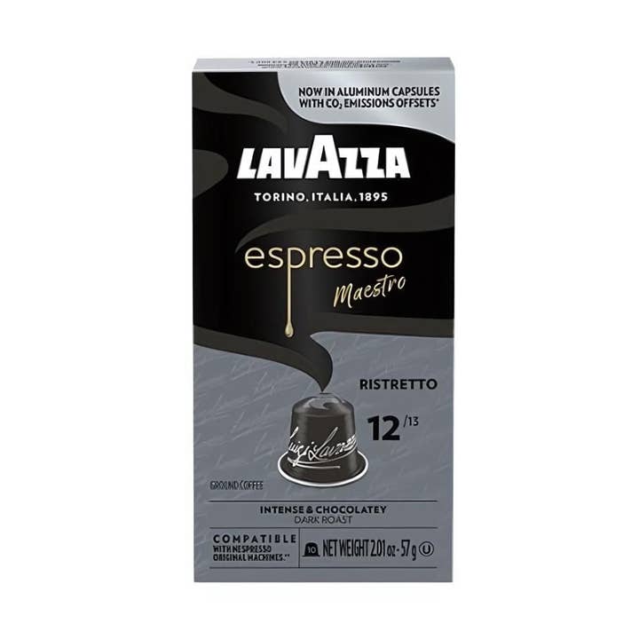 Lavazza Espresso Ristretto Nespresso Capsules 10ct for wholesale by Enjoy Better Coffee & Tea