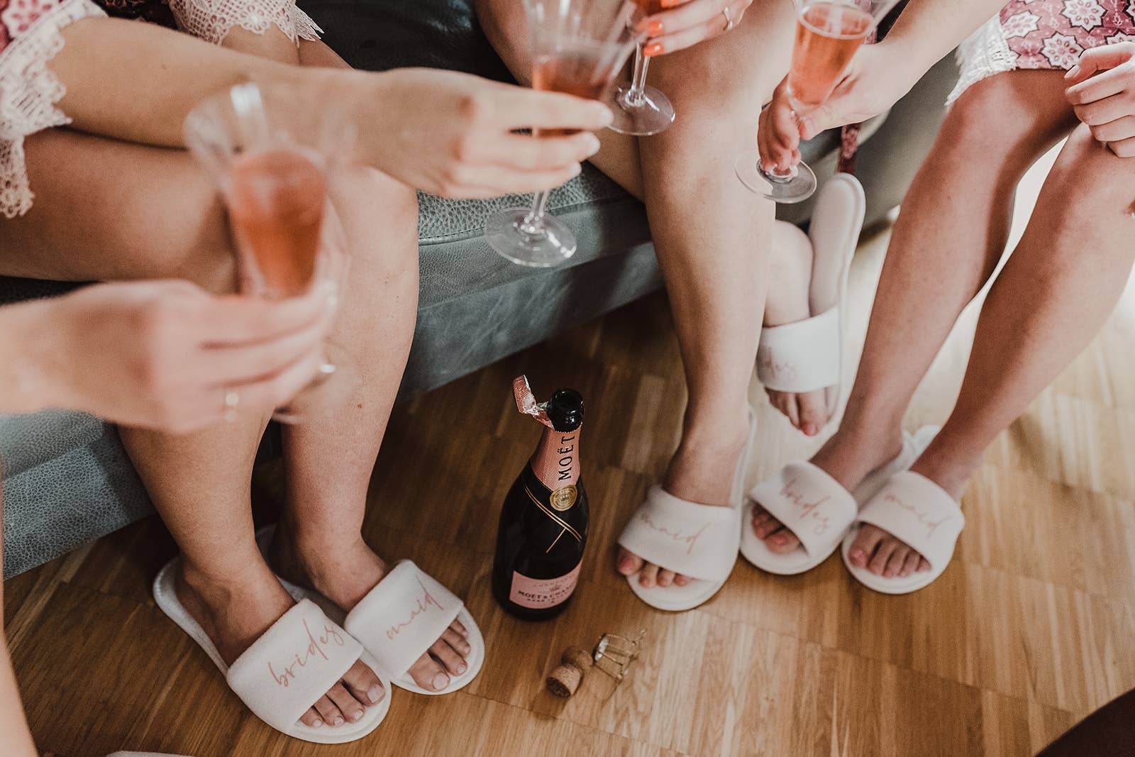 shopandmarry – Großhandel Hausschuhe – Damen – Brautjungfern Pantoffeln für den Hochzeitsmorgen | JGA |2