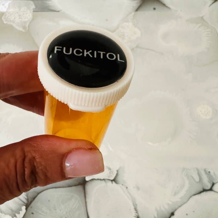 Resinate By KS / by KRISTIN SMITH – wholesale Pill organiser – Fuckitol Pill Case Pill Bottle