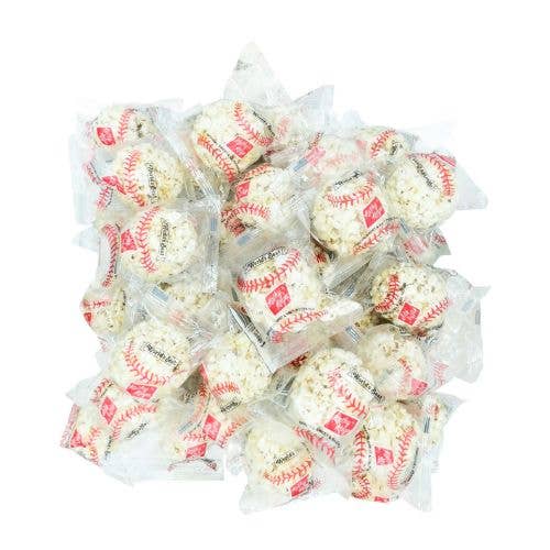 I Got Your Candy - Wholesale Popcorn - Popcorn Ball Baseball 1oz - 18ct
