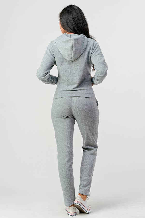 Lime All the Time – Großhandel Loungewear-Set – Damen – 2-teiliges Set mit Kapuzenpulli und Jogginghose mit Reißverschluss18