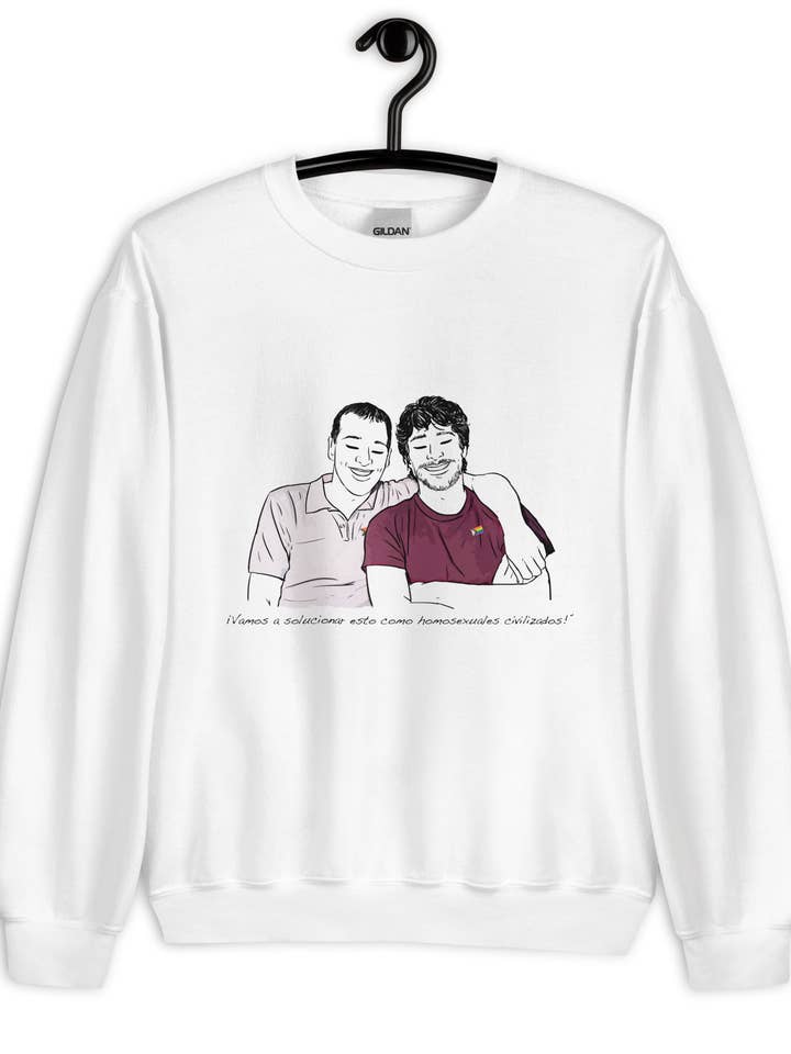 Camisola Fernando e Mauri Aqui no hay Quien Viva por atacado de El loco del Pelo Rizo