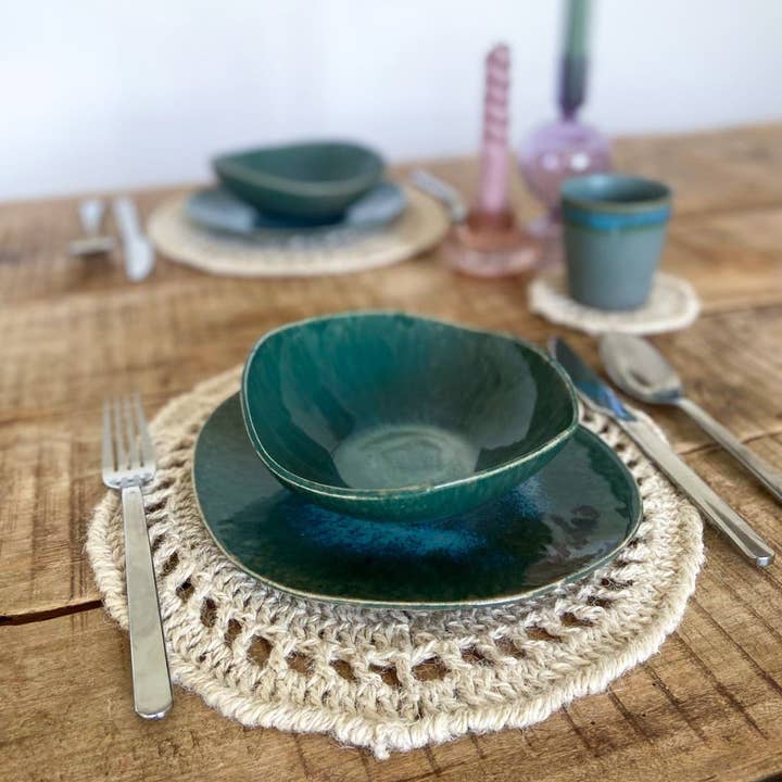 Hoooked Yarns - Wholesale DIY Craft Kit - DIY Crochet Kit Placemat Sevilla1