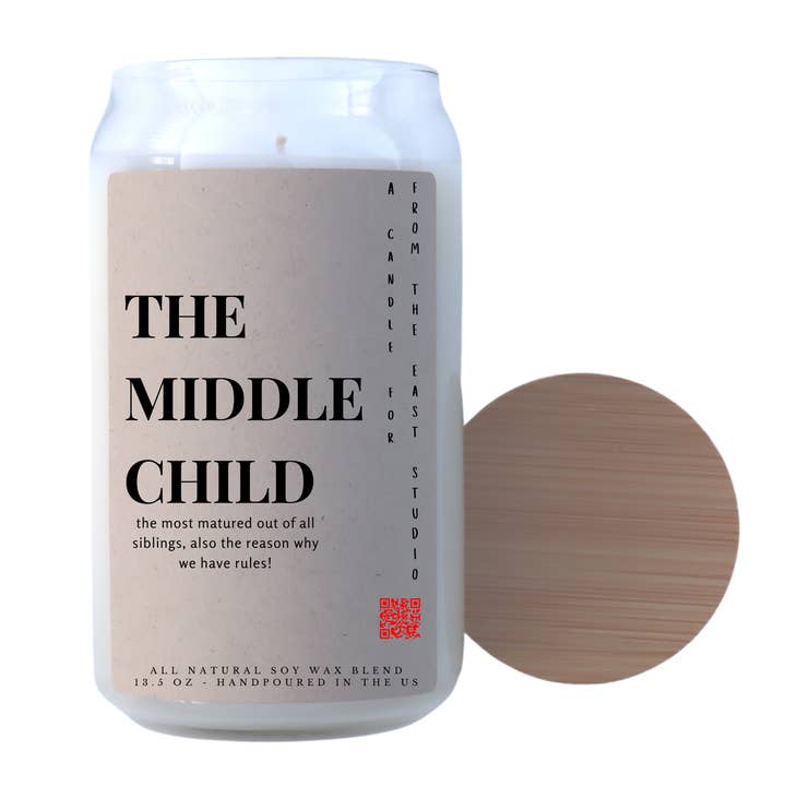 Gifting Candle - The Middle Child Candle for wholesale by From The East Studio