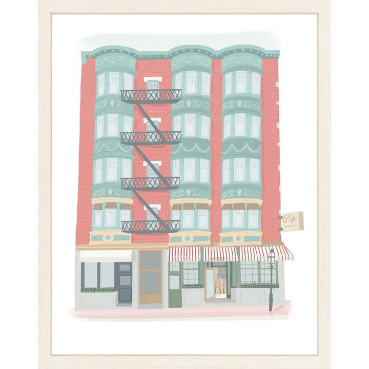 North End Art Print for wholesale by Palm Prints