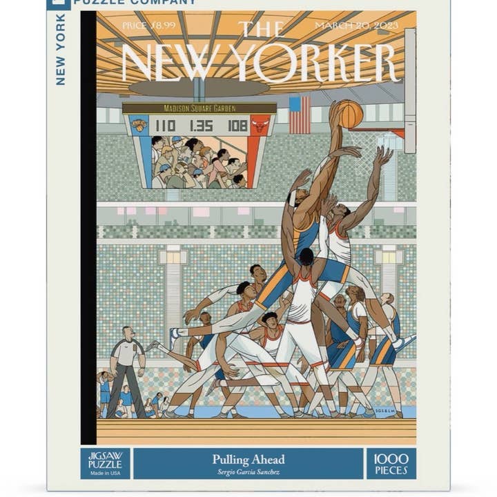 New York Puzzle Company - Wholesale Puzzle - Adult - Pulling Ahead - 1000 Piece Jigsaw Puzzle