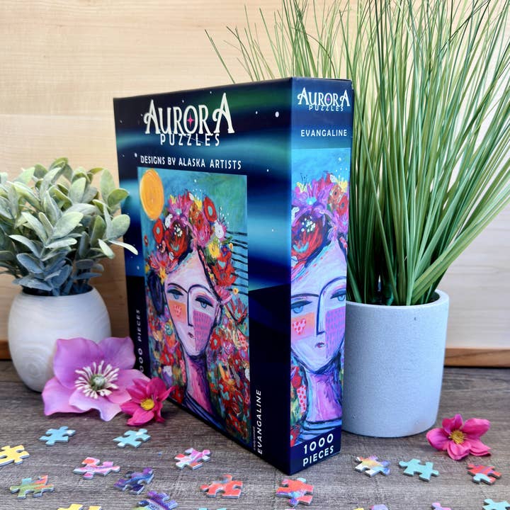 Aurora Puzzles - Wholesale Puzzle - Adult - "EVANGALINE" 1000 Piece Puzzle