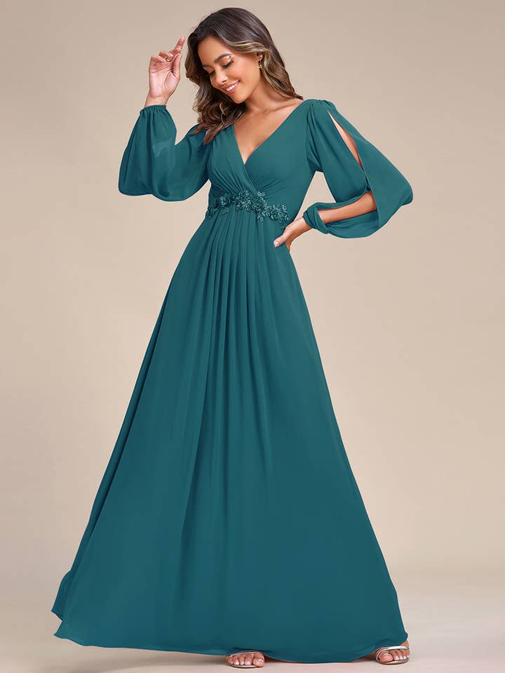 Ever-Pretty - Wholesale Gown – Women's - 2 Style Elegant Chiffon Bridesmaid Dress109