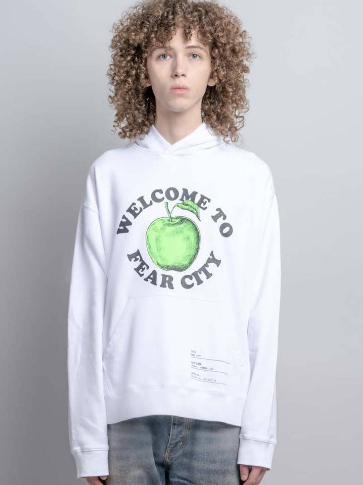 Fear City - Bianco per la vendita all'ingrosso da parte di Neon Denim Brand